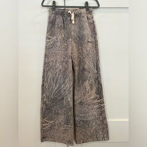 Tribe Kelley Wide Leg Butter Sweats - Mossy Oak Brush